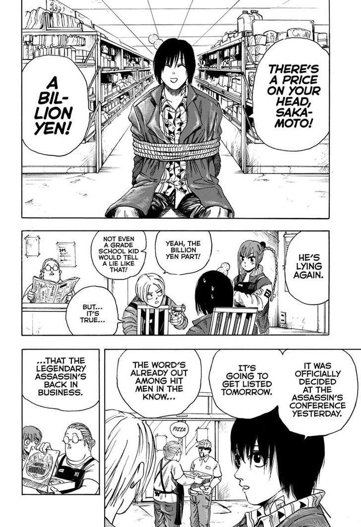 Sakamoto Days Manga Chapter 6 page 8 - Nagumo