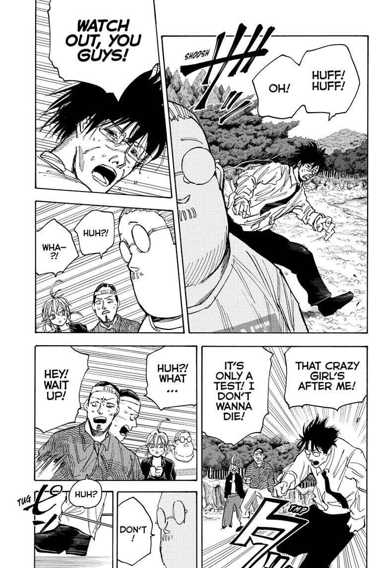 Sakamoto Days Manga Chapter 63 page 17 - Survival