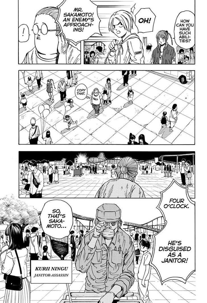 Sakamoto Days Manga Chapter 7 page 5 - Welcome to Sugar Park!