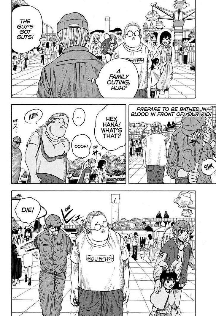 Sakamoto Days Manga Chapter 7 page 6 - Welcome to Sugar Park!