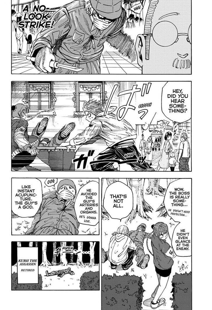 Sakamoto Days Manga Chapter 7 page 8 - Welcome to Sugar Park!