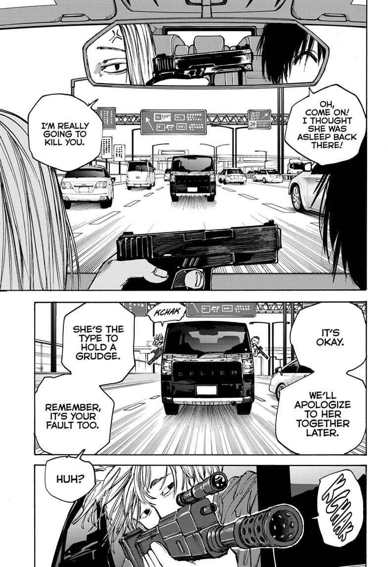 Sakamoto Days Manga Chapter 77 page 13 - K-I-L-L-I-N-G