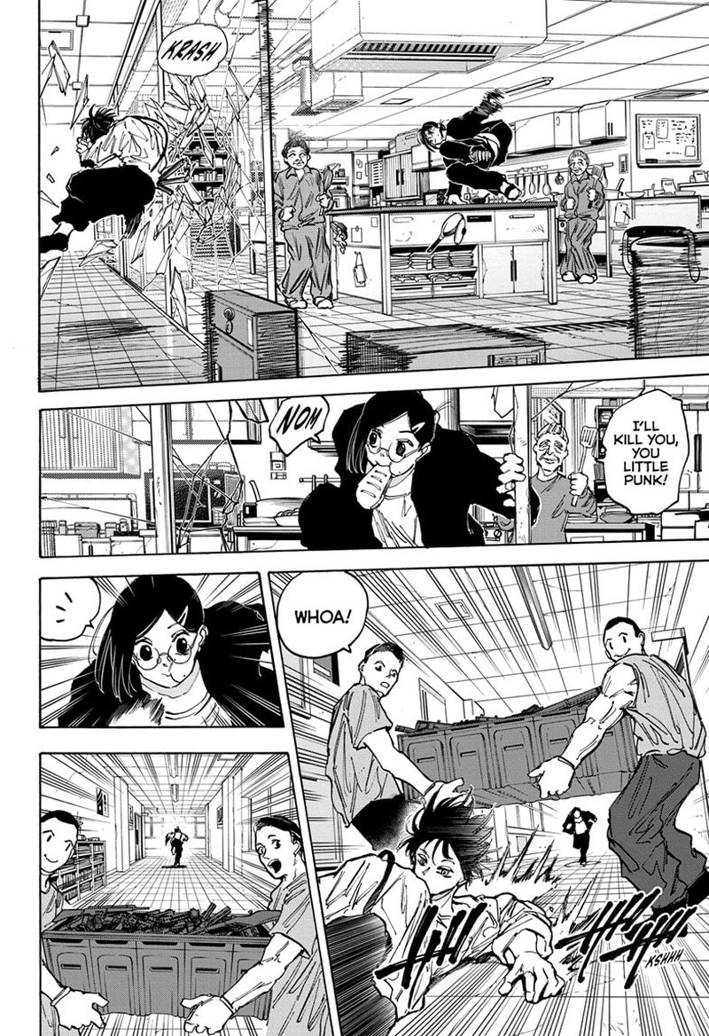 Sakamoto Days Manga Chapter 84 page 10 - What a Nice Smell