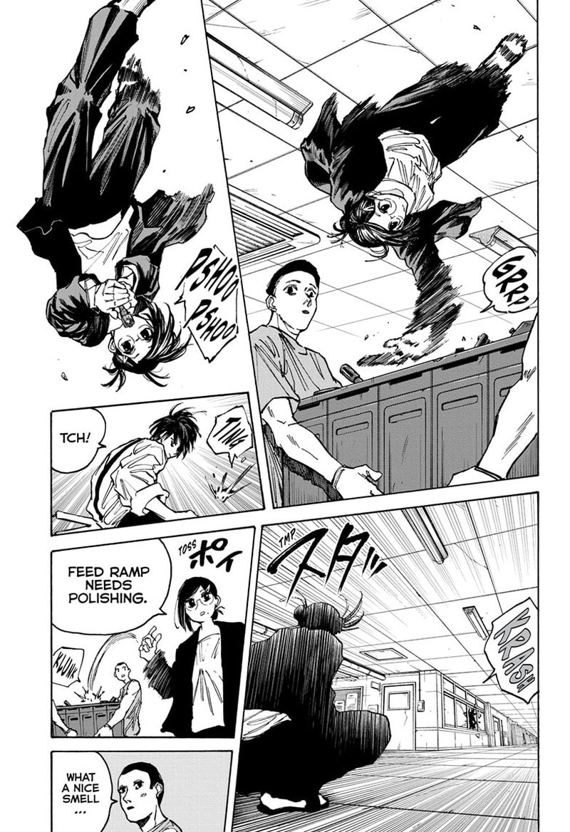 Sakamoto Days Manga Chapter 84 page 11 - What a Nice Smell
