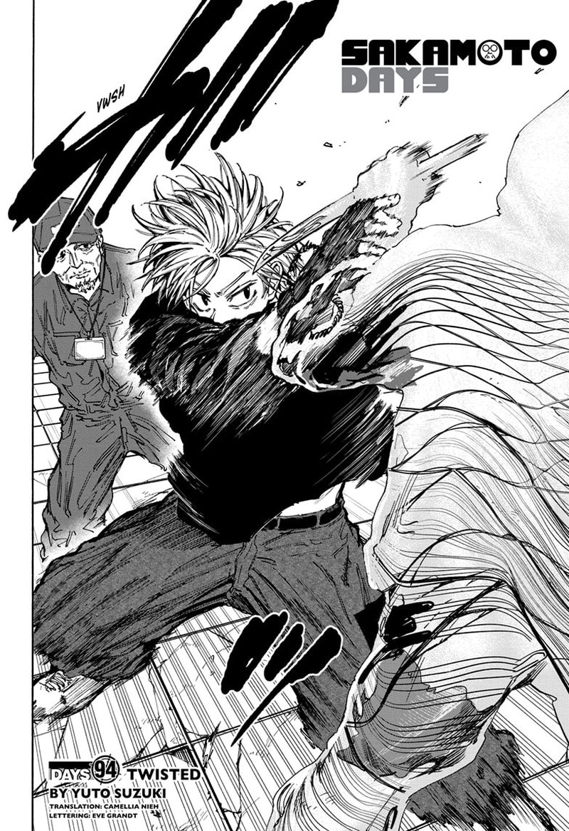 Sakamoto Days Manga Chapter 94 page 2 - Twisted
