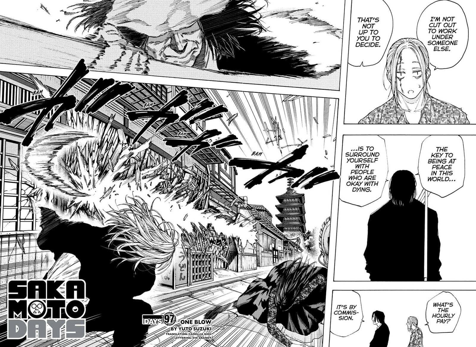 Sakamoto Days Manga Chapter 97 page 2 - One Blow