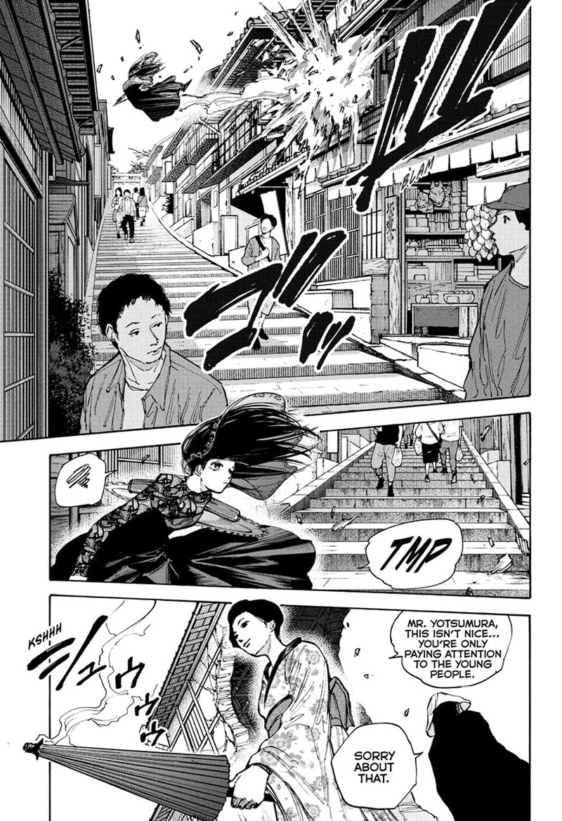 Sakamoto Days Manga Chapter 97 page 6 - One Blow